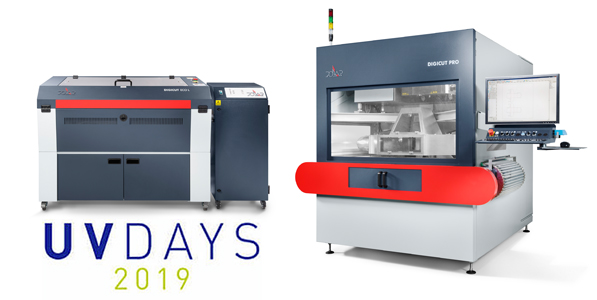 Presenting laser cutter Digicut at UV Days 2019