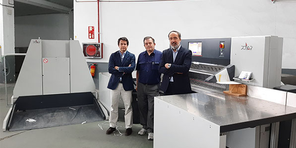 Encuadernación Huertas investiert in POLAR CuttingSystem 120