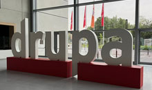 Drupa Time vor Ort